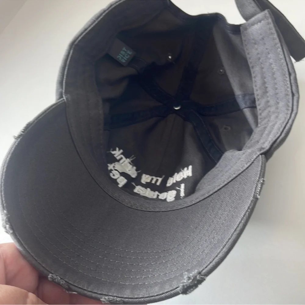 District Women’s Baseball Cap for Dog Lovers Gray